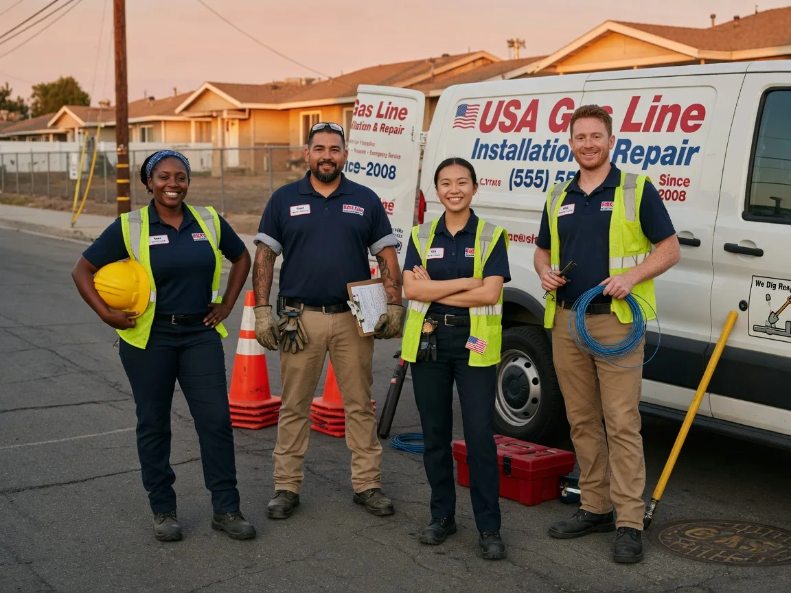 Gas Line Installation company in Floris, IA